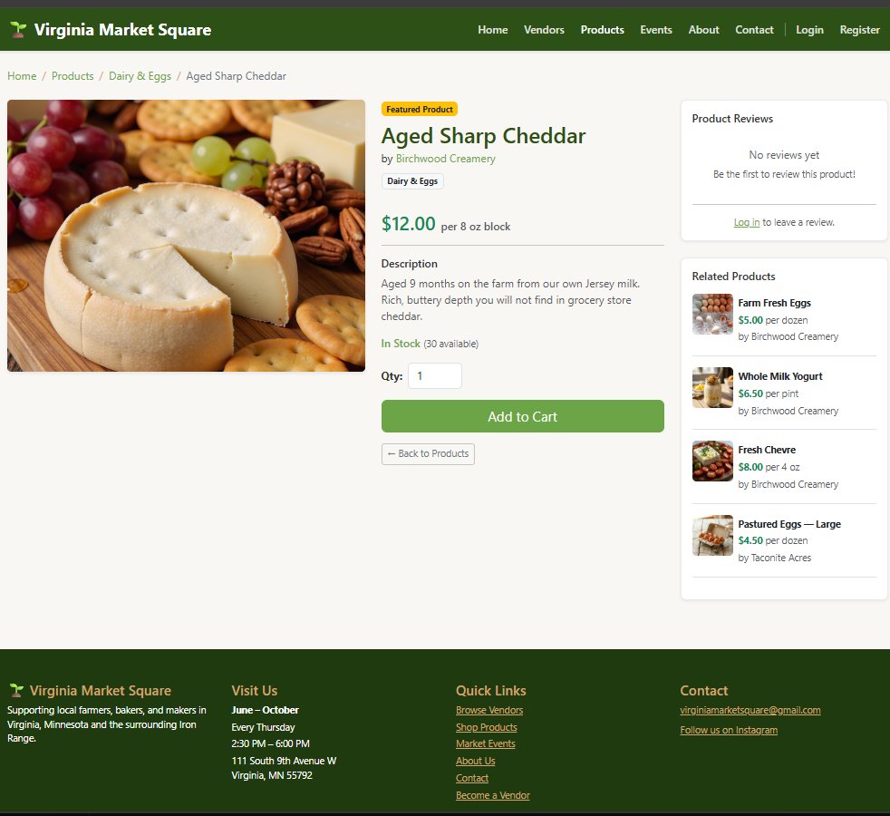 Product detail page